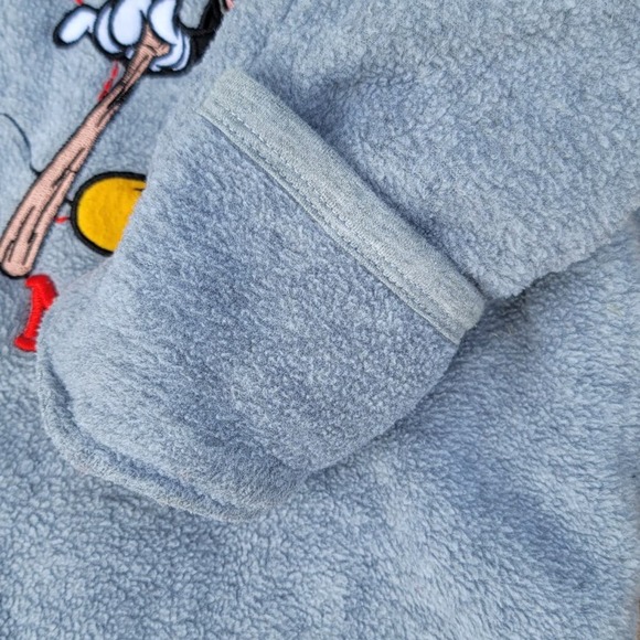 Disney Mickey Mouse Baby 6/9 Months One Piece Hooded Snow Suit - Picture 3 of 7